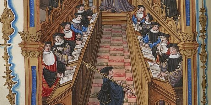 A meeting of doctors at the university of Paris
Étienne Colaud