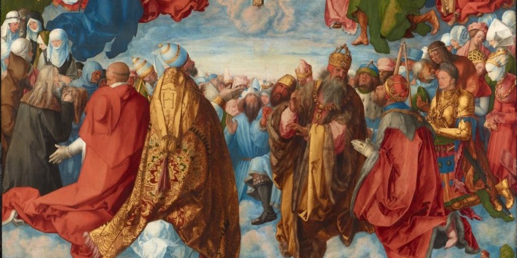 Albrecht Dürer_Adoration of the Trinity (Landauer Altar)