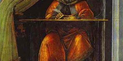 Augustine in the Cell botticelli42