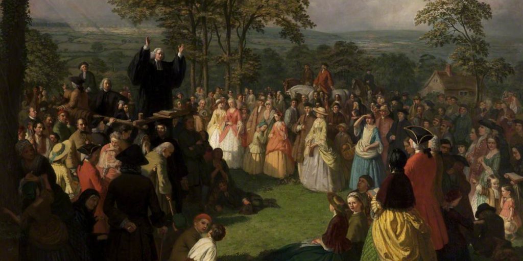 Walley, Thomas; George Whitefield Preaching in Bolton, June 1750; Bolton Library &amp; Museum Services, Bolton Council; http://www.artuk.org/artworks/george-whitefield-preaching-in-bolton-june-1750-163882