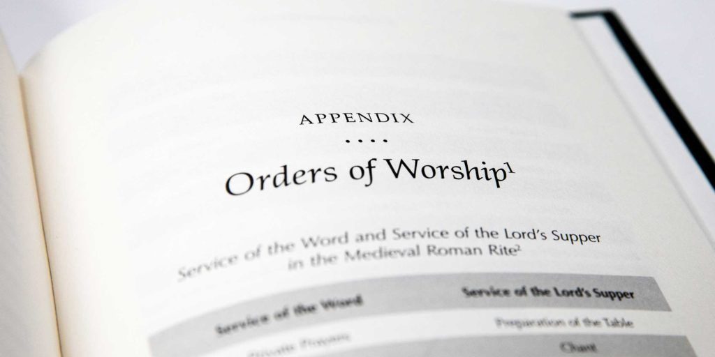 orders of worship