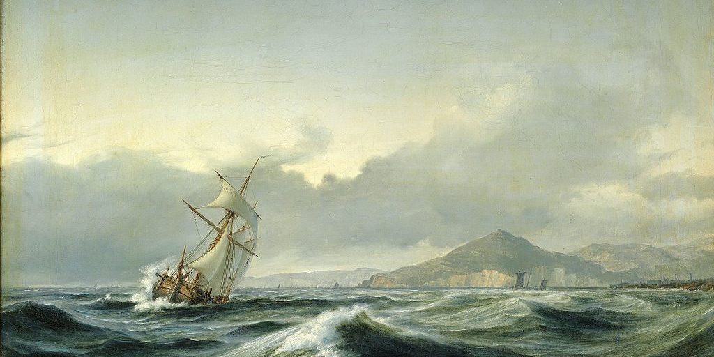 seascape-with-sailing-ship-in-rough-sea-1844